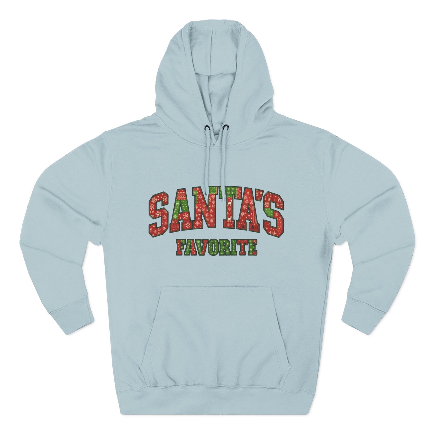 Santa’s Favorite Hoodie — Funny Christmas Holiday Pullover