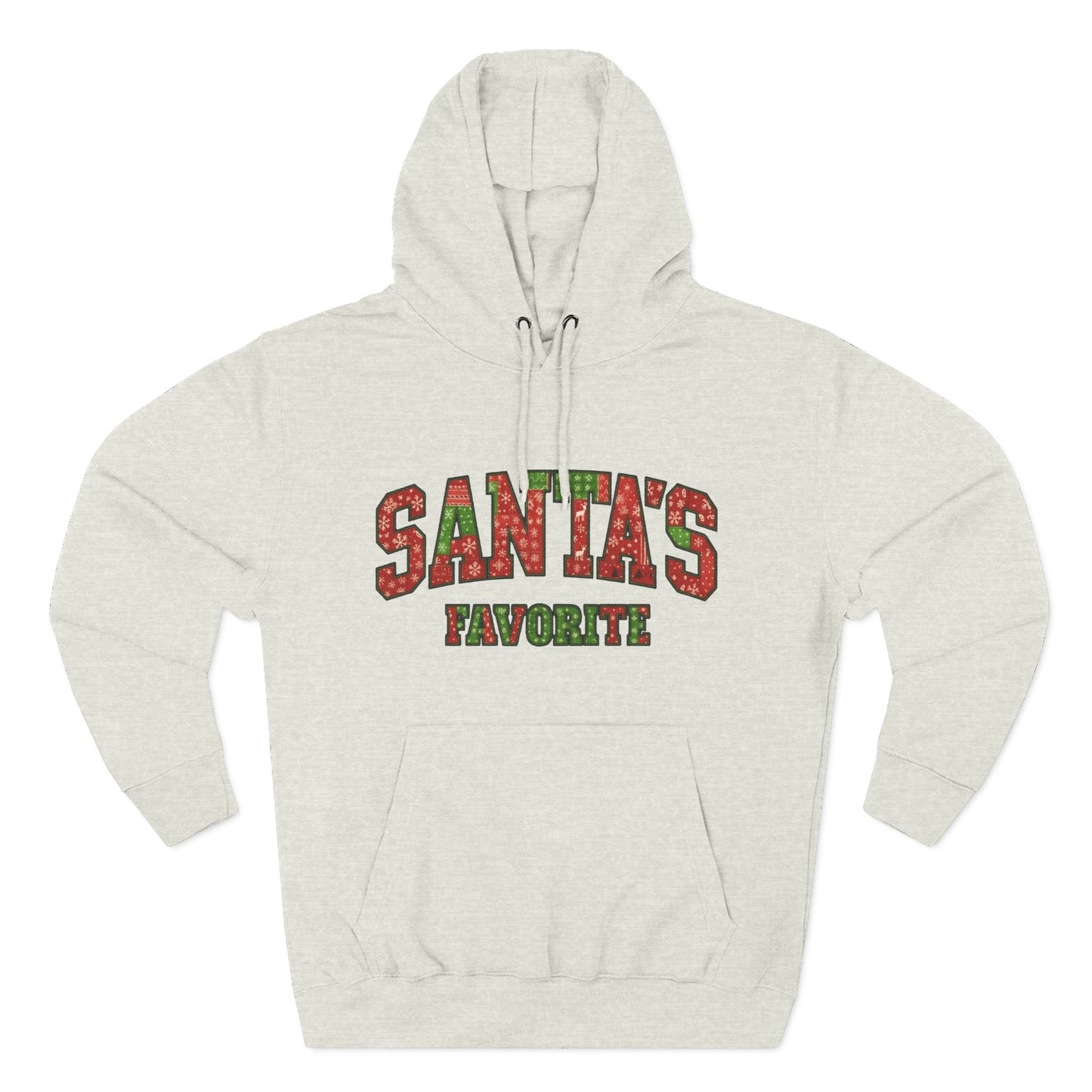 Santa’s Favorite Hoodie — Funny Christmas Holiday Pullover
