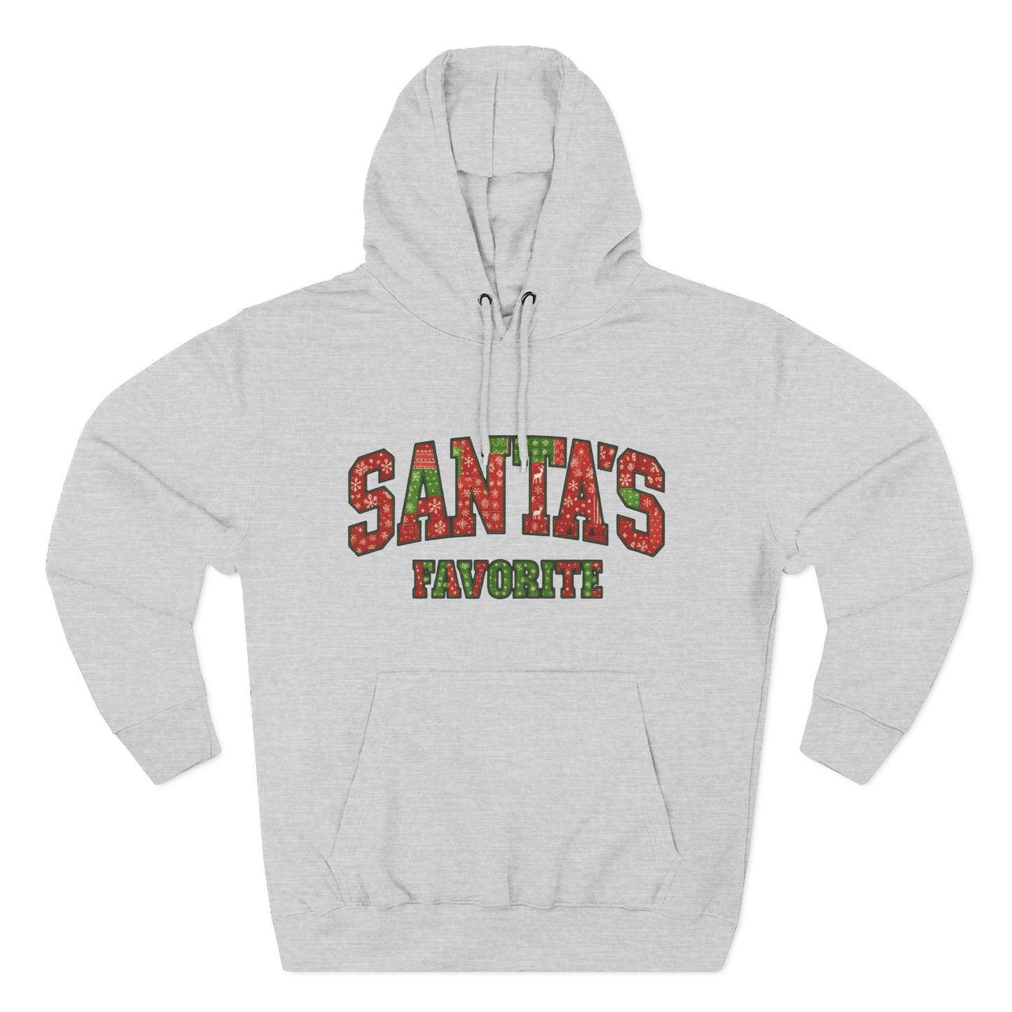 Santa’s Favorite Hoodie — Funny Christmas Holiday Pullover