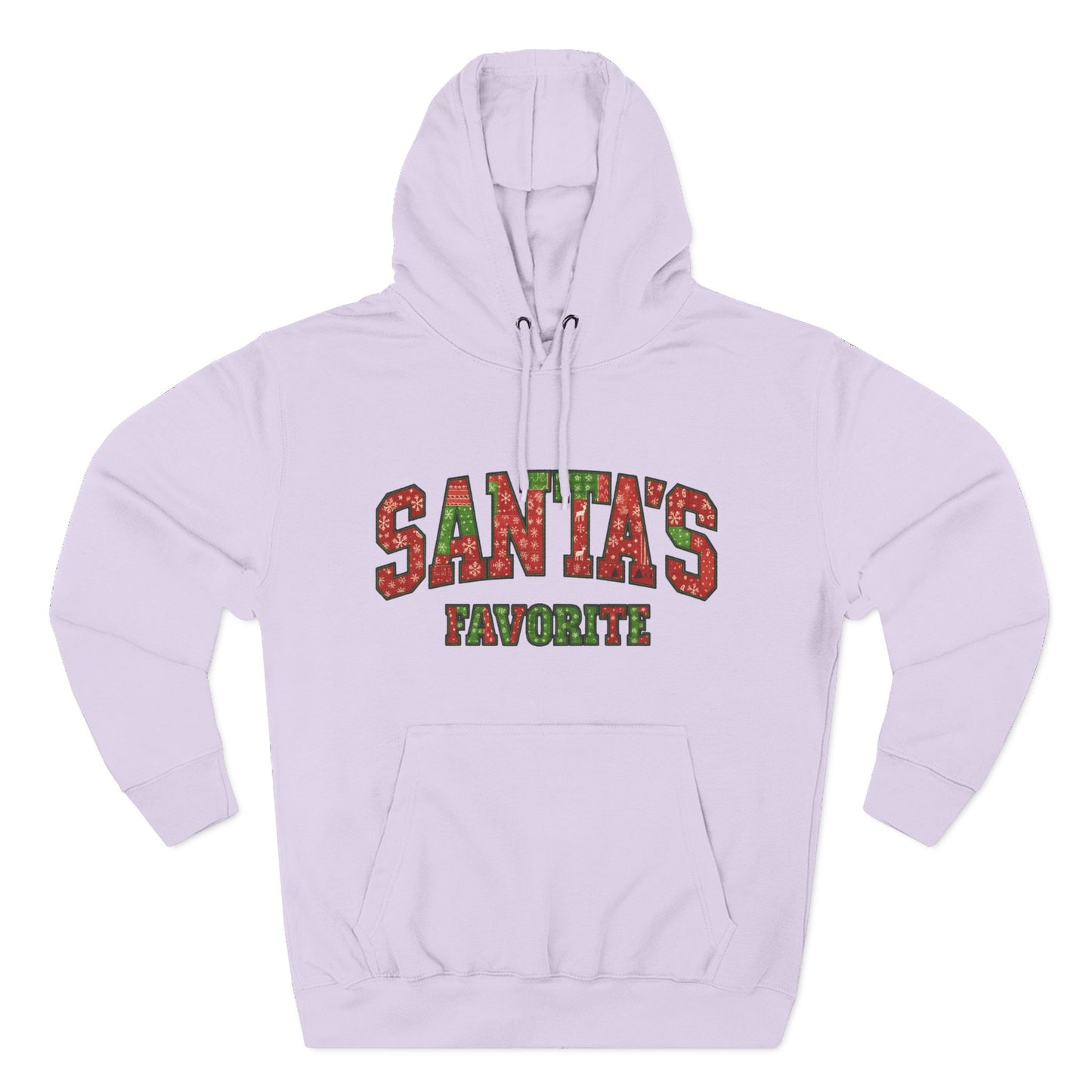 Santa’s Favorite Hoodie — Funny Christmas Holiday Pullover