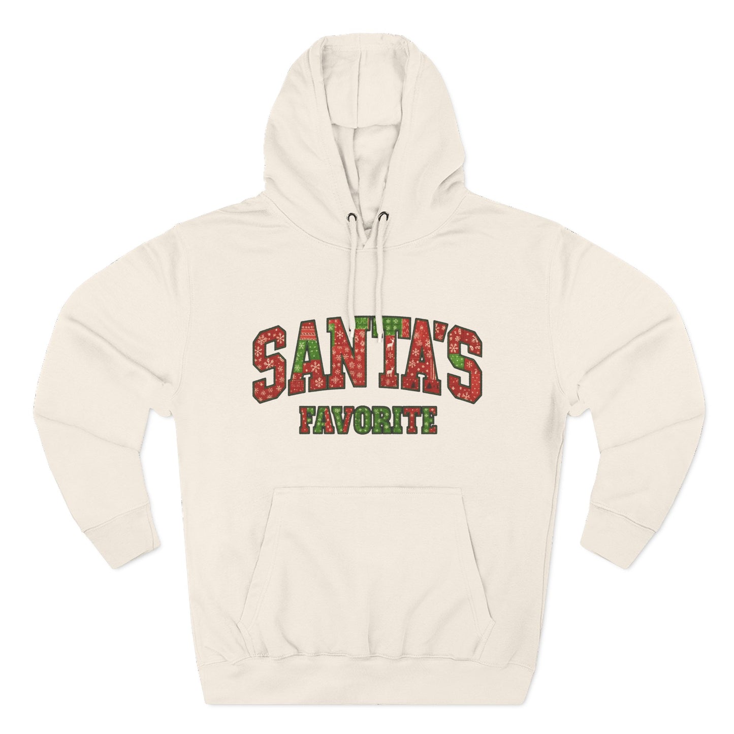 Santa’s Favorite Hoodie — Funny Christmas Holiday Pullover