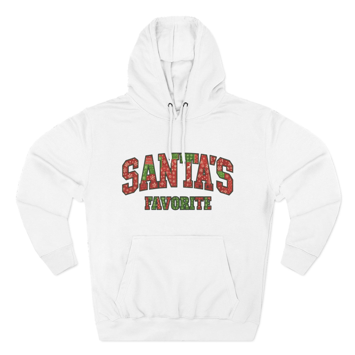 Santa’s Favorite Hoodie — Funny Christmas Holiday Pullover