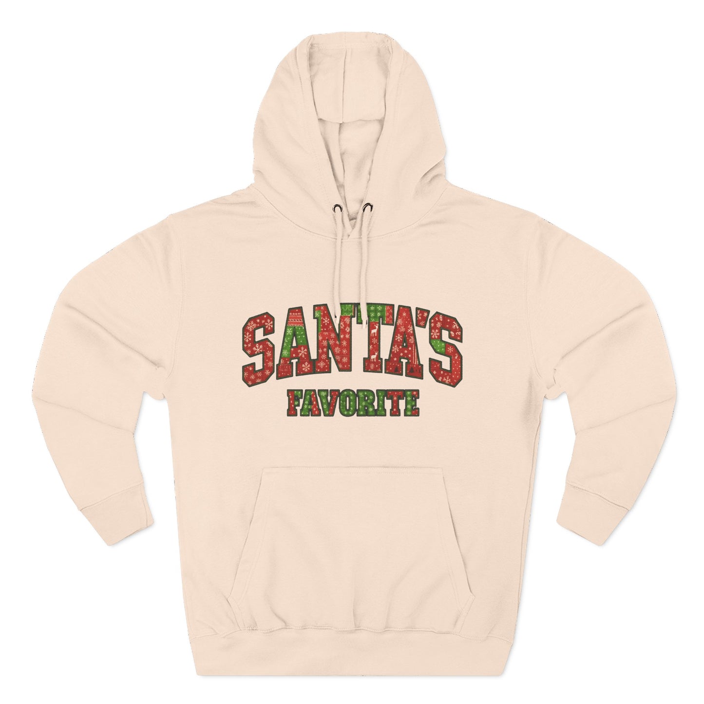 Santa’s Favorite Hoodie — Funny Christmas Holiday Pullover