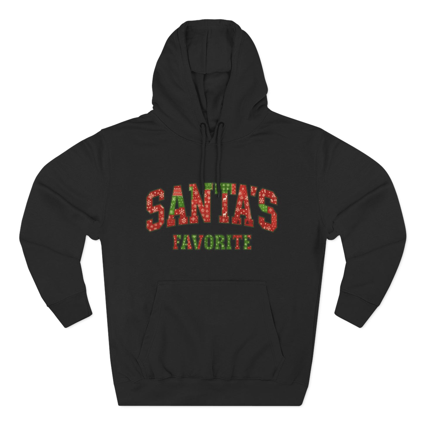 Santa’s Favorite Hoodie — Funny Christmas Holiday Pullover